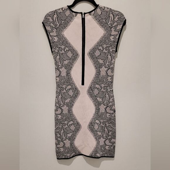 PARKER 'Alexander' Blush Floral Lace Print Dress size Medium - Picture 9 of 16